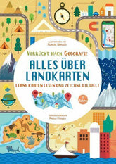 Alles über Landkarten - Lerne Karten lesen und zeichne die Welt! White Star